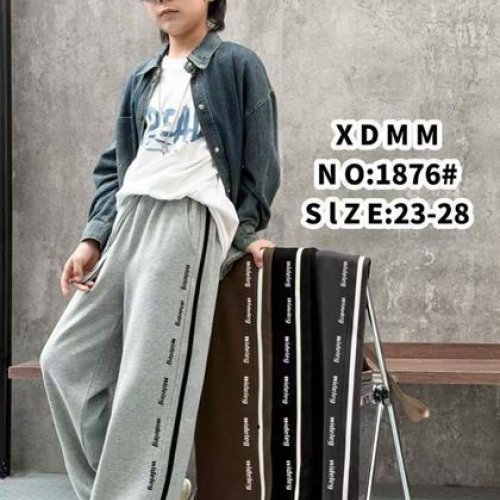 Штаны спорт Farbique (25-30) 1876 l.grey (деми) Farbique 1876 l.grey