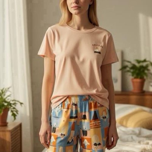 Пижама Trikotag (M-2XL) T775 beige (лето) Trikotag T775 beige