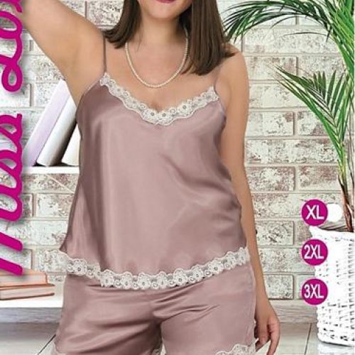 Пижама Trikotag (XL-3XL) B3018 powder (лето) Trikotag B3018 powder