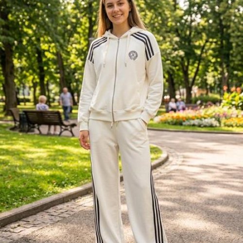 Костюм спорт Newe (S-L) 2406 milk (деми) Newe 2406 milk