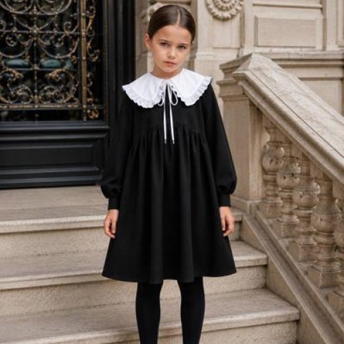 Платье Alisa Brand (122-152) 1379-1523 black (деми) Alisa Brand 1379-1523 black