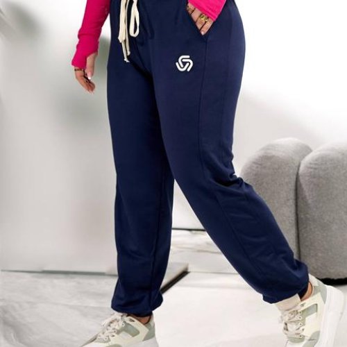 Штаны спорт Alisa Brand (50-64) 955 navy (деми) Alisa Brand 955 navy