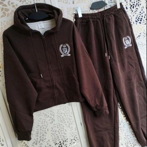 Костюм спорт Lora (XL) LR1691 brown (деми) Lora LR1691 brown