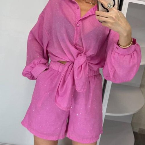 Костюм Lora (M-XL) LR1703 pink (лето) Lora LR1703 pink