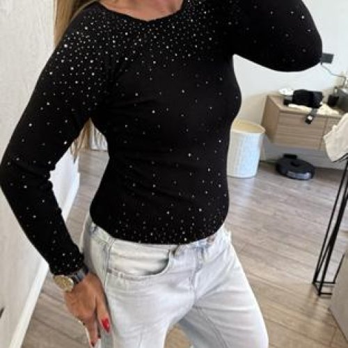 Свитер Lora (46-48) LR1730 black (деми) Lora LR1730 black