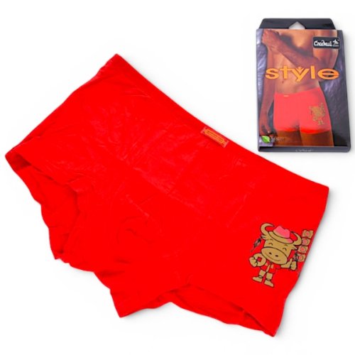 Трусы Виктория2 (L-3XL) 543 red (деми) Виктория2 543 red