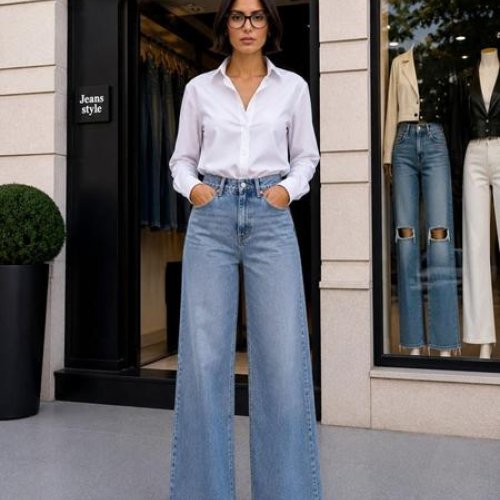 Джинсы Jeans Style (34-42) 305-1894 l.blue (деми) Jeans Style 305-1894 l.blue