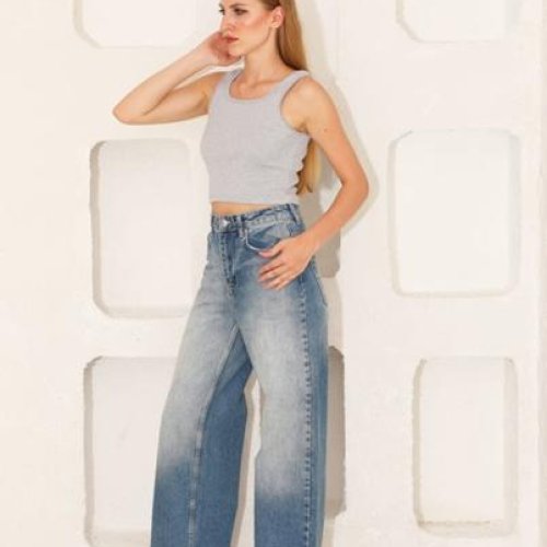 Джинсы Jeans Style (34-42) 2012-1896 blue (деми) Jeans Style 2012-1896 blue