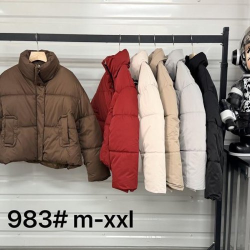 Куртка Oukali (M-2XL) 983 beige (деми) Oukali 983 beige