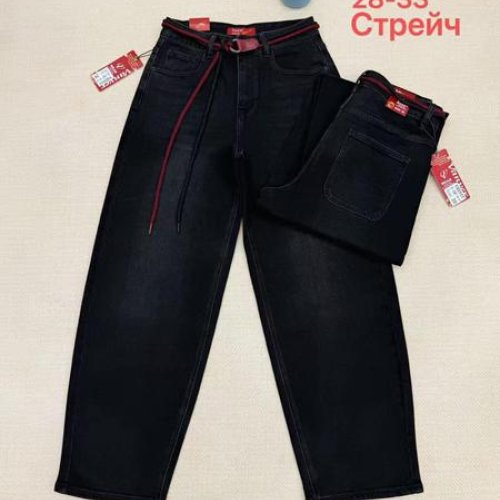 Джинсы Vanver (28-33) B198 black (деми) Vanver B198 black