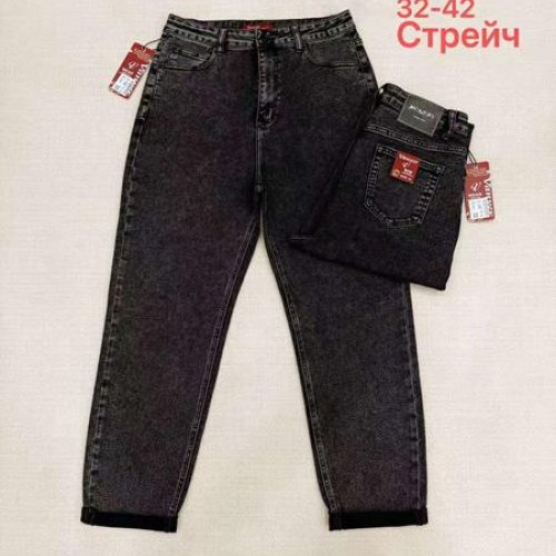 Джинсы Vanver (32-42) D168 d.grey (деми) Vanver D168 d.grey