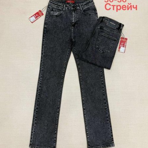 Джинсы Vanver (30-36) D176 d.grey (деми) Vanver D176 d.grey