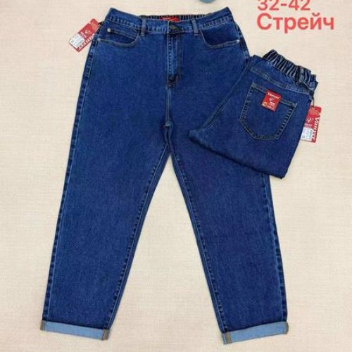 Джинсы Vanver (32-42) D2112 navy (деми) Vanver D2112 navy