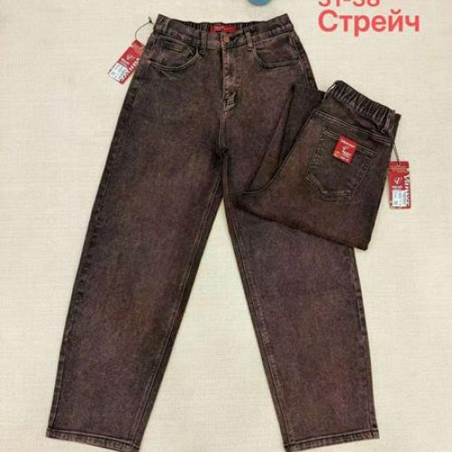 Джинсы Vanver (31-38) D82201 brown (деми) Vanver D82201 brown