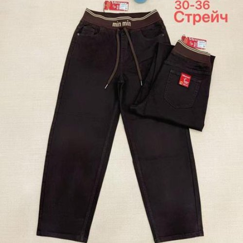 Джинсы Vanver (30-36) D82226 chocolate (деми) Vanver D82226 chocolate