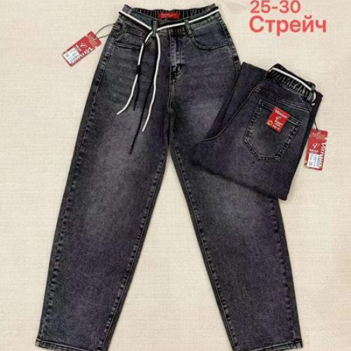 Джинсы Vanver (25-30) F82197 d.grey (деми) Vanver F82197 d.grey