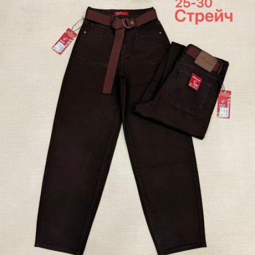 Джинсы Vanver (25-30) F82225 chocolate (деми) Vanver F82225 chocolate
