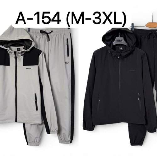 Костюм спорт Ale-Ate (M-3XL) A154 grey (лето) Ale-Ate A154 grey
