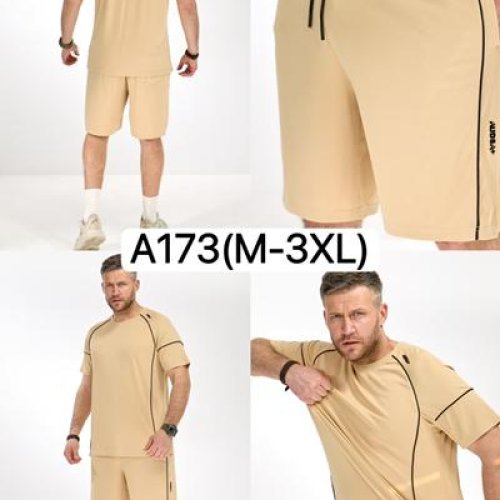 Костюм Ale-Ate (M-3XL) A173 beige (лето) Ale-Ate A173 beige