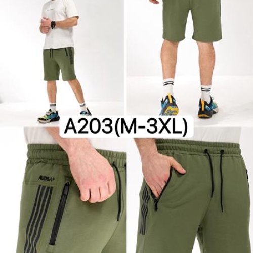 Шорты Ale-Ate (M-3XL) A203 khaki (лето) Ale-Ate A203 khaki