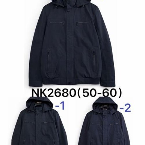 Куртка Ale-Ate (50-60) NK2680-1 d.grey (деми) Ale-Ate NK2680-1 d.grey