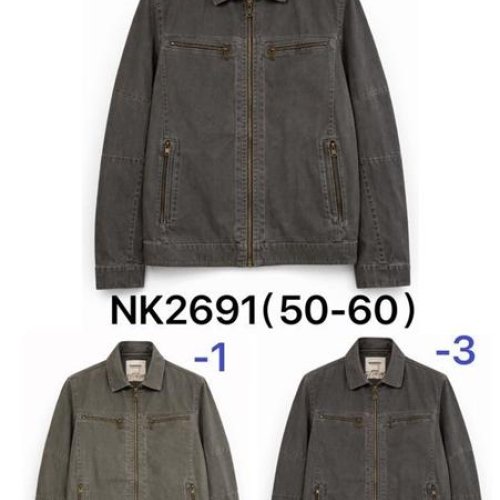 Куртка Ale-Ate (50-60) NK2691-3 black (деми) Ale-Ate NK2691-3 black