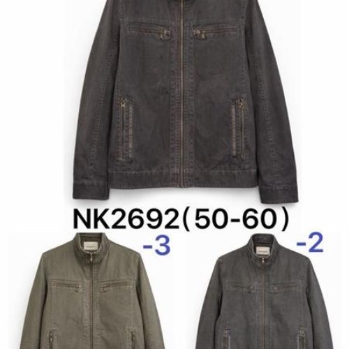 Куртка Ale-Ate (50-60) NK2692-1 black (деми) Ale-Ate NK2692-1 black
