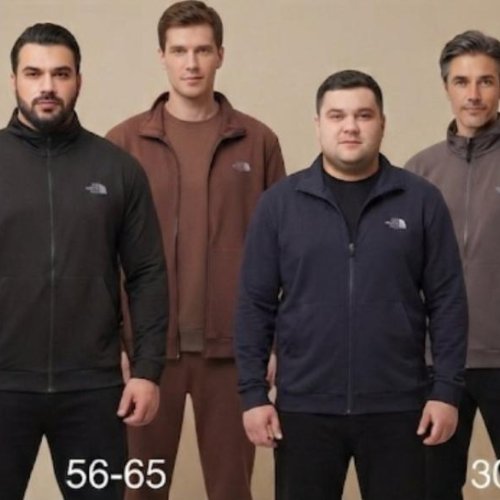 Кофта спорт Sevim (56-64) 3078-1 black (деми) Sevim 3078-1 black