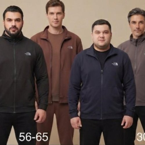 Кофта спорт Sevim (56-64) 3078-1 brown (деми) Sevim 3078-1 brown