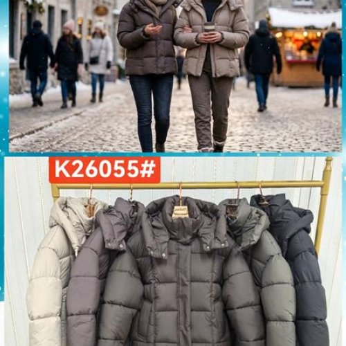 Куртка Dorimodes (42-48) K26055 khaki (зима) Dorimodes K26055 khaki