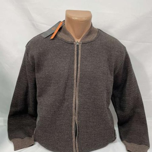 Кофта Sabihina (3XL-5XL) 7213-1 brown (деми) Sabihina 7213-1 brown