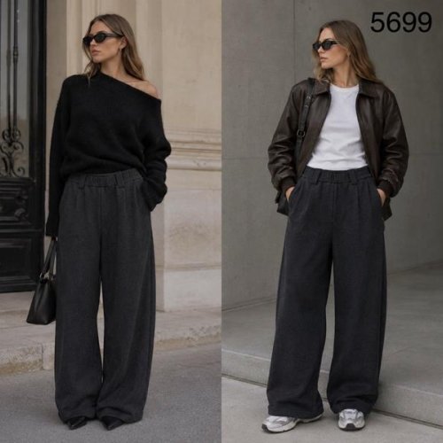 Штаны Saint Wish (M-XL) 5699 d.grey (зима) Saint Wish 5699 d.grey