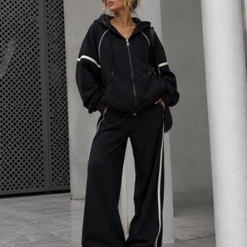 Костюм спорт Saint Wish (M-XL) 7060 black (зима) Saint Wish 7060 black