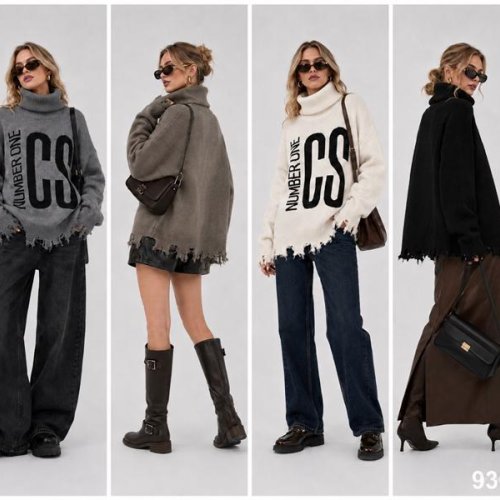 Свитер Saint Wish (M-XL) 9362 mix (зима) Saint Wish 9362 mix