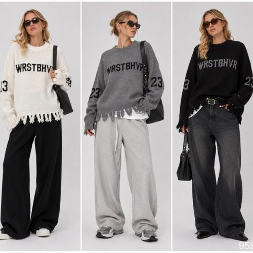 Свитер Saint Wish (M-XL) 9590 mix (зима) Saint Wish 9590 mix