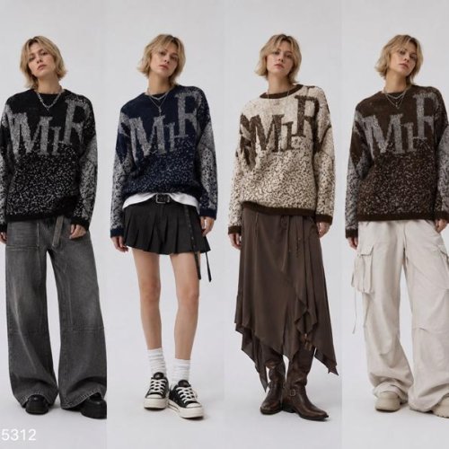 Свитер Saint Wish (M-XL) 9758 mix (зима) Saint Wish 9758 mix