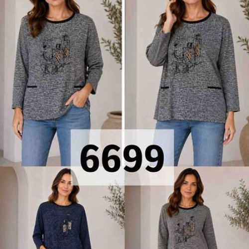 Свитер Gertie (46-56) 6699 navy (деми) Gertie 6699 navy
