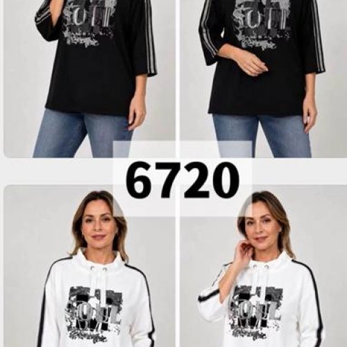 Свитер Gertie (48-58) 6720 black (деми) Gertie 6720 black