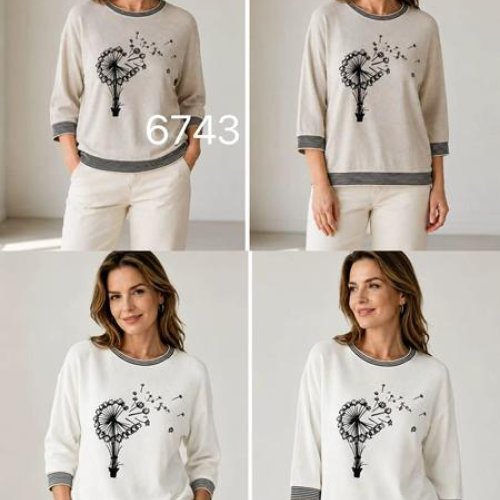 Свитер Gertie (50-58) 6743 white (деми) Gertie 6743 white