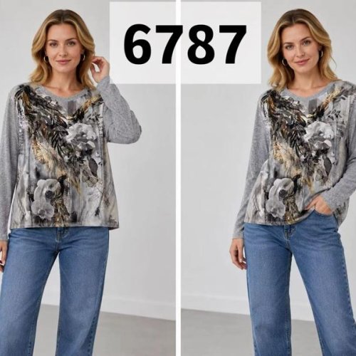 Свитер Gertie (48-56) 6787 grey (деми) Gertie 6787 grey