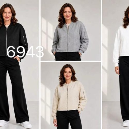 Кофта спорт Gertie (48) 6943 beige (деми) Gertie 6943 beige
