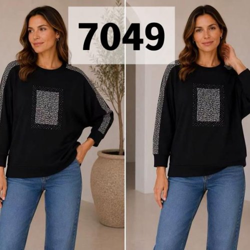 Свитер Gertie (48-56) 7049 black (деми) Gertie 7049 black