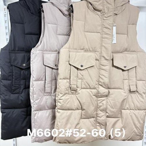 Жилетка Jacket (52-60) M6602 grey (деми) Jacket M6602 grey