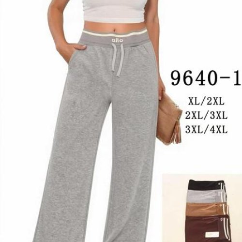Штаны спорт Hoan (XL-4XL) 9640-1 mix (деми) Hoan 9640-1 mix