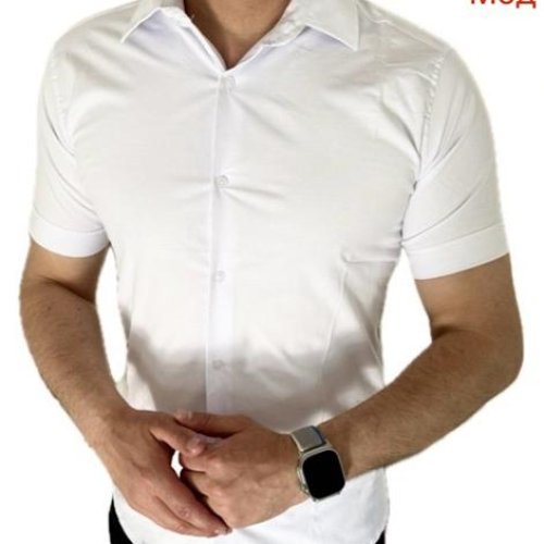 Рубашка Надийка (46-54) ND1619-221 white (лето) Надийка ND1619-221 white