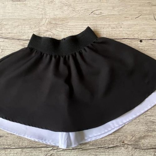 Юбка-шорты Proschenko (128-146) PR1321 black (лето) Proschenko PR1321 black