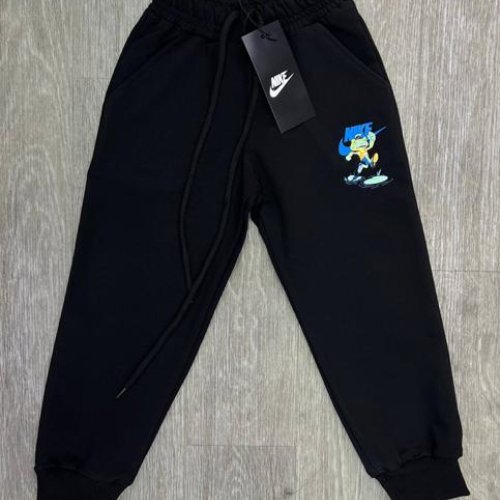 Штаны спорт MirWear kids (4-8) N273-1 black (деми) MirWear kids N273-1 black