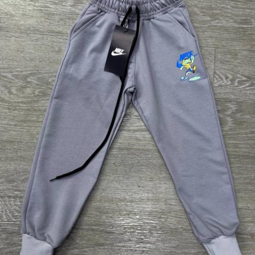 Штаны спорт MirWear kids (4-8) N273-1 l.grey (деми) MirWear kids N273-1 l.grey