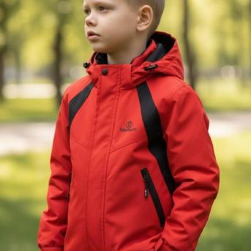 Ветровка Delfinka (128-146) 59 red (деми) Delfinka 59 red