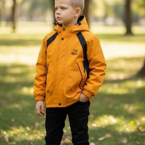Ветровка Delfinka (130-160) 61 orange (деми) Delfinka 61 orange